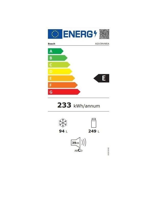  Šaldytuvas Bosch KGV39VWEA