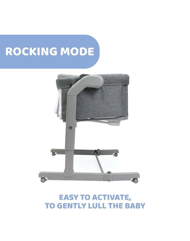 Chicco Next2Me Magic Evo lovytė Dark Grey