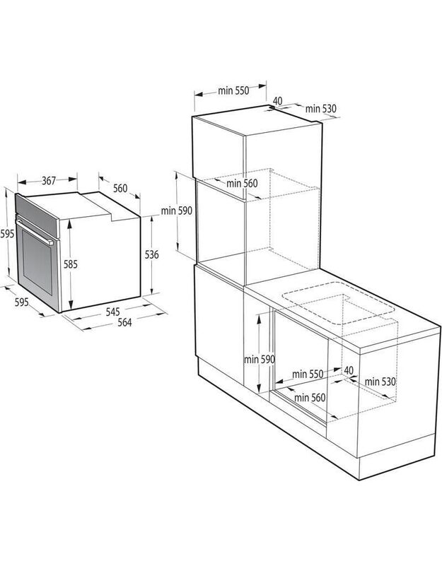 Orakitė Gorenje BOS67372CLI