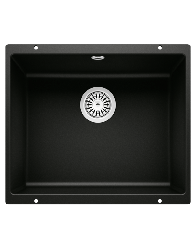 Plautuvės Blanco ROTAN 500-U, Juoda, 526098