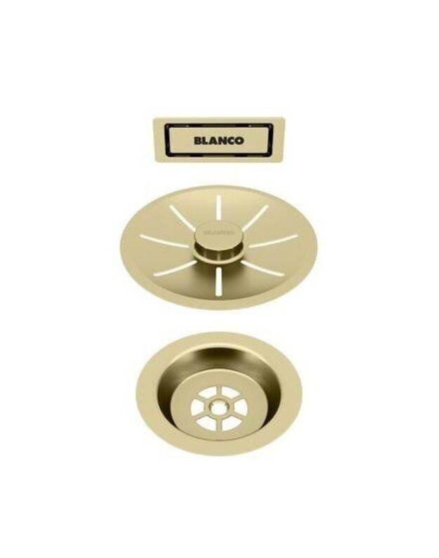 Priedas BLANCO InFino Set Satin gold, 203476