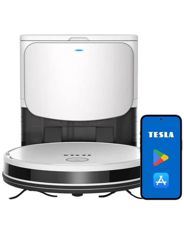 Plaunantis dulkių siurblys robotas TESLA RoboStar iQ400 Plus