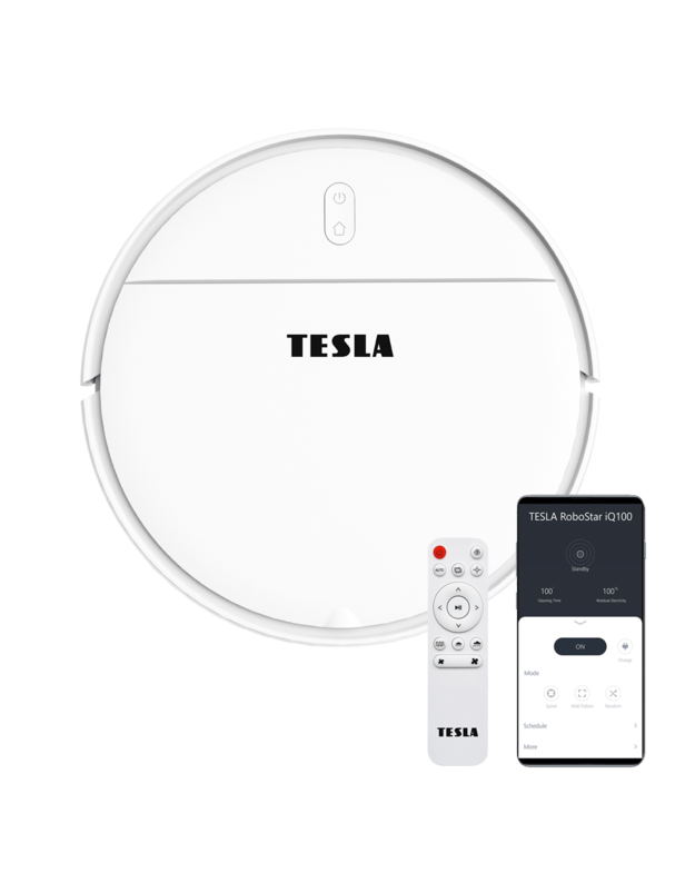 Plaunantis dulkių siurblys robotas TESLA RoboStar iQ100