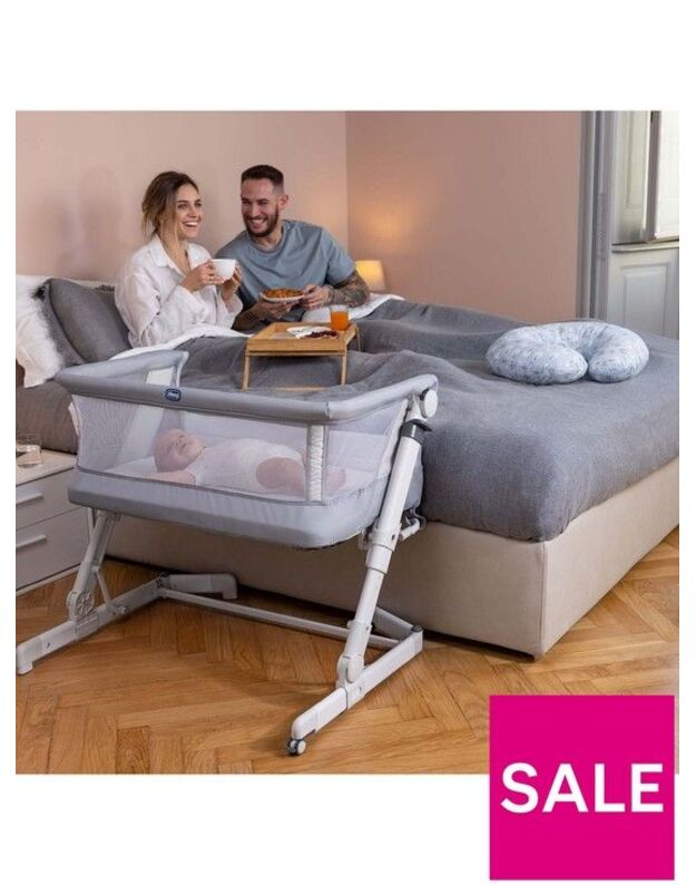 Lovytė Chicco Next2Me POP-UP Grey Mist