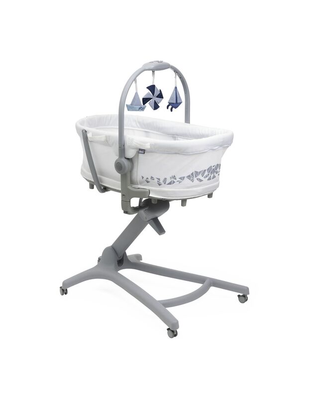 Mobilūs lopšiai Chicco Baby Hug 5w1 Pro White Cream