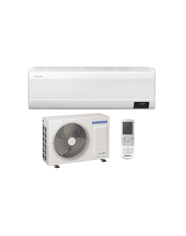 SAMSUNG SIENINIS BEVĖJIS ELITE - GEO 2.5/3.2KW ORO KONDICIONIERIAUS KOMPLEKTAS, AR09CXCAAWKNEU-AR09TXCAAWKXEU