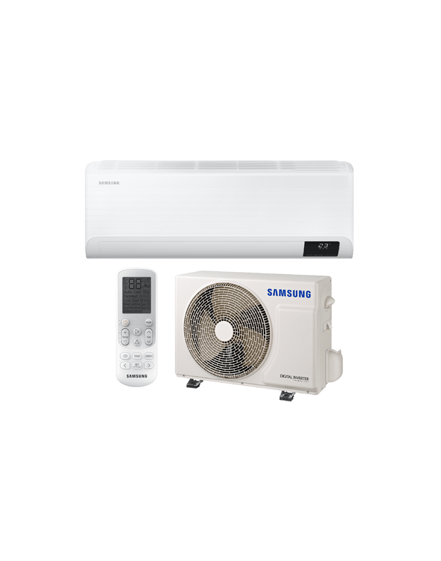 SAMSUNG SIENINIS CEBU-GEO 2.5/3.2KW ORO KONDICIONIERIAUS KOMPLEKTAS, AR09TXFYAWKNEU-AR09TXFYAWKXEU