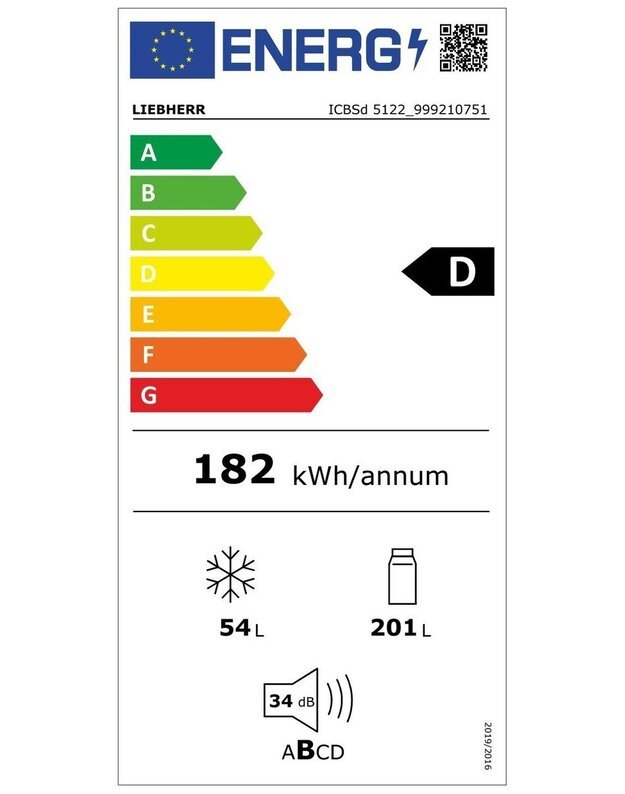 Šaldytuvai Liebherr ICBSd 5122