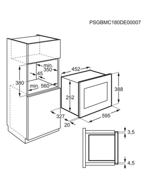 Mikrobangų krosnelės Electrolux LMS2203EMX