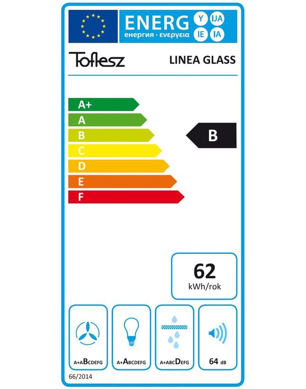 Gartraukis Toflesz Linea Glass LED White