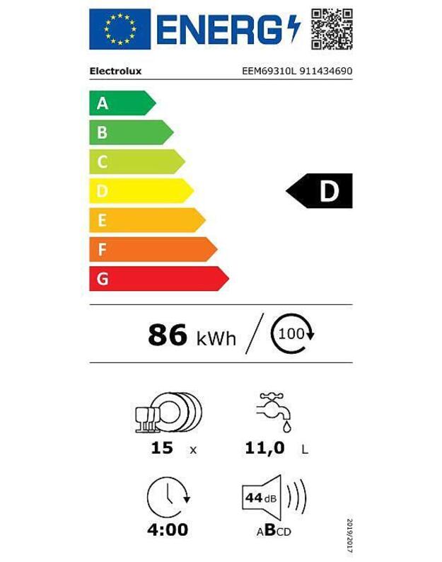 Indaplovės Electrolux EEM69310L