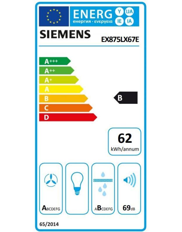 Kaitlentės Siemens EX875LX57E