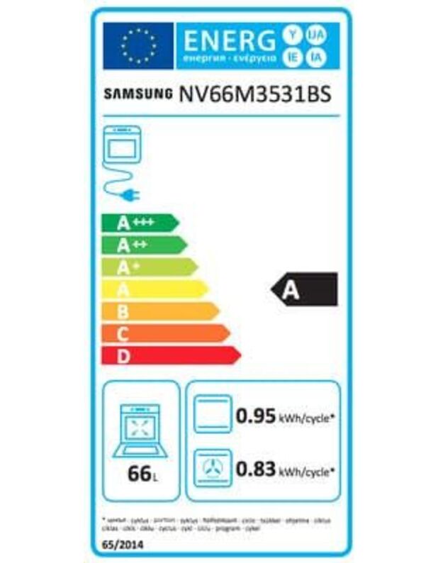 Orkaitės Samsung NV66M3531BS