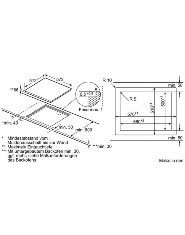 Kaitlentės Bosch PXE601DC1E