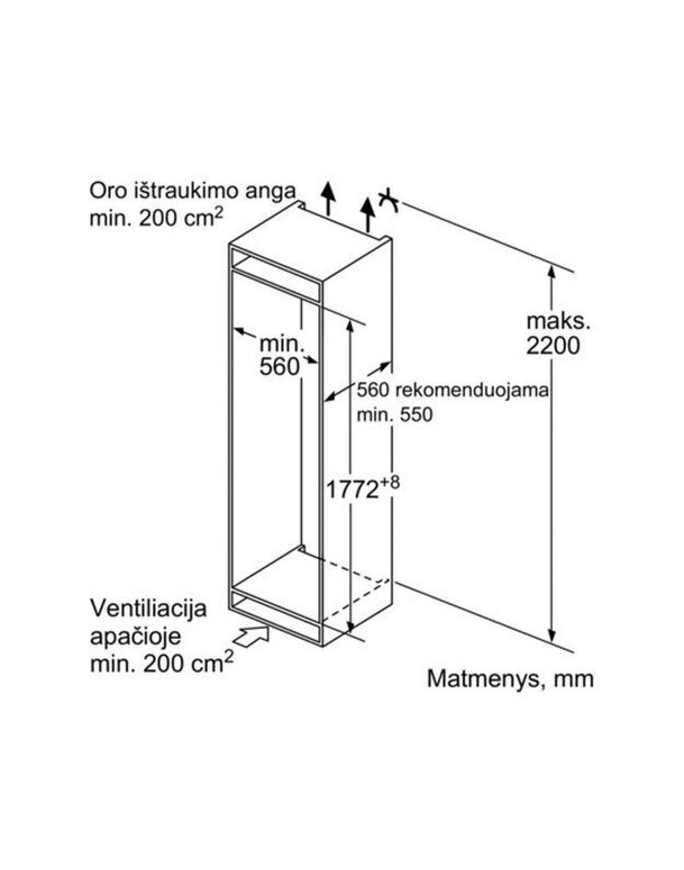 Šaldytuvai Siemens KI82LADE0