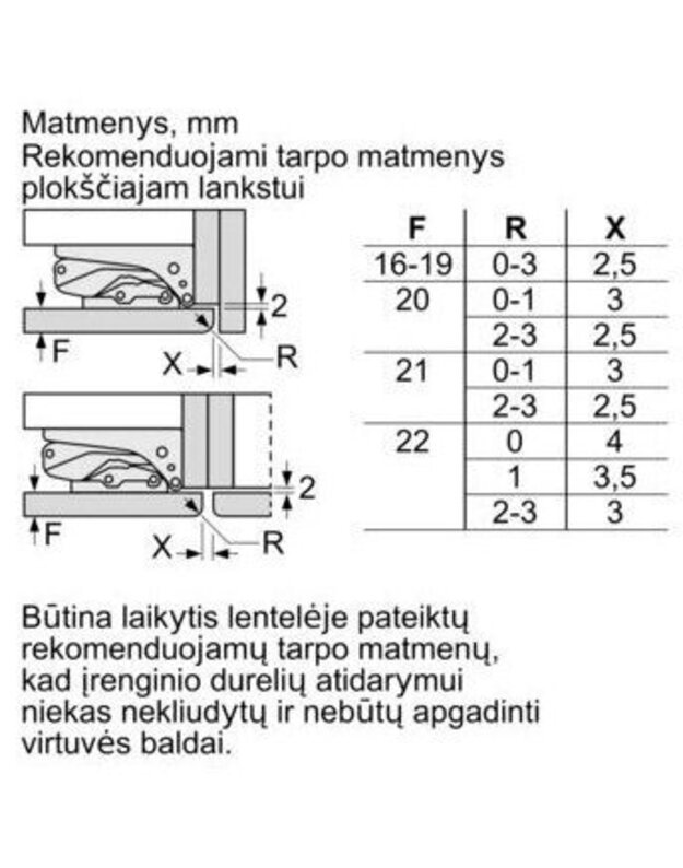 Šaldytuvai Bosch KIF82PFF0